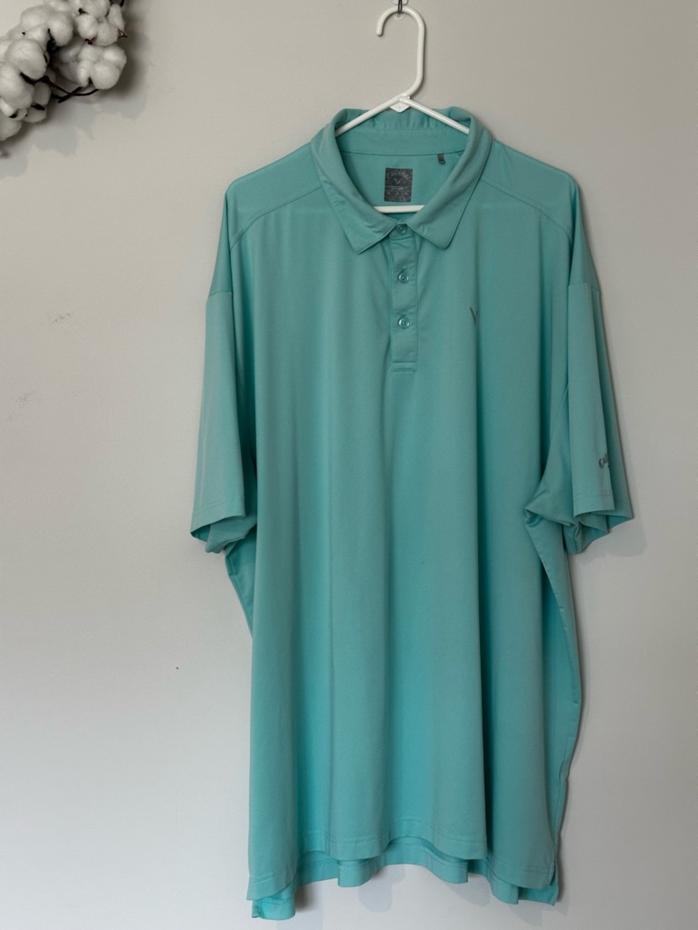 Callaway Performance Polo Shirt - Aqua